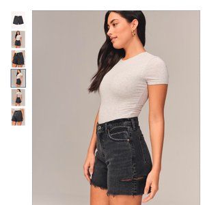 Curve Love Abercrombie Dad Shorts